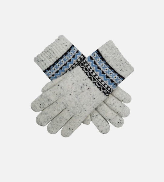 Ladies Fair Isle Touch Screen Gloves (Pack of 12)