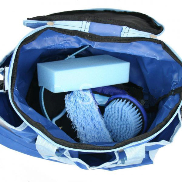Knight Rider Tack Kit Bag & Grooming Accessories Blue