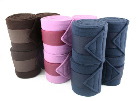 Fleece Polo Bandages Stable/Travel Set