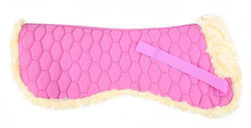 Half Saddle Pad Cloth Numnah Pink